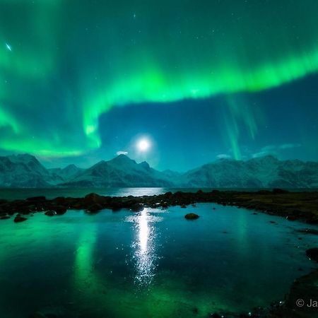 شقة Lyngenfjord,Odins Hus Olderdalen المظهر الخارجي الصورة