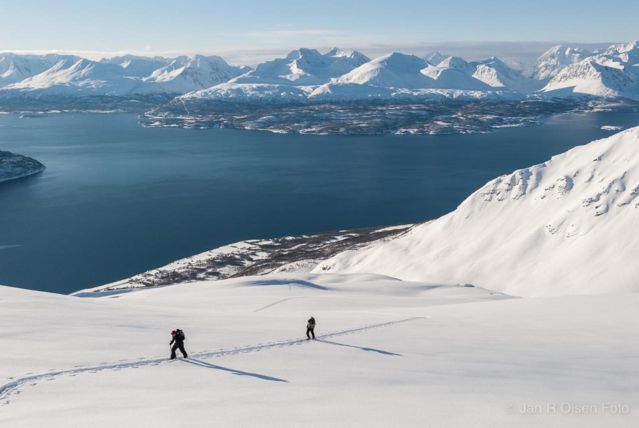 شقة Lyngenfjord,Odins Hus Olderdalen المظهر الخارجي الصورة