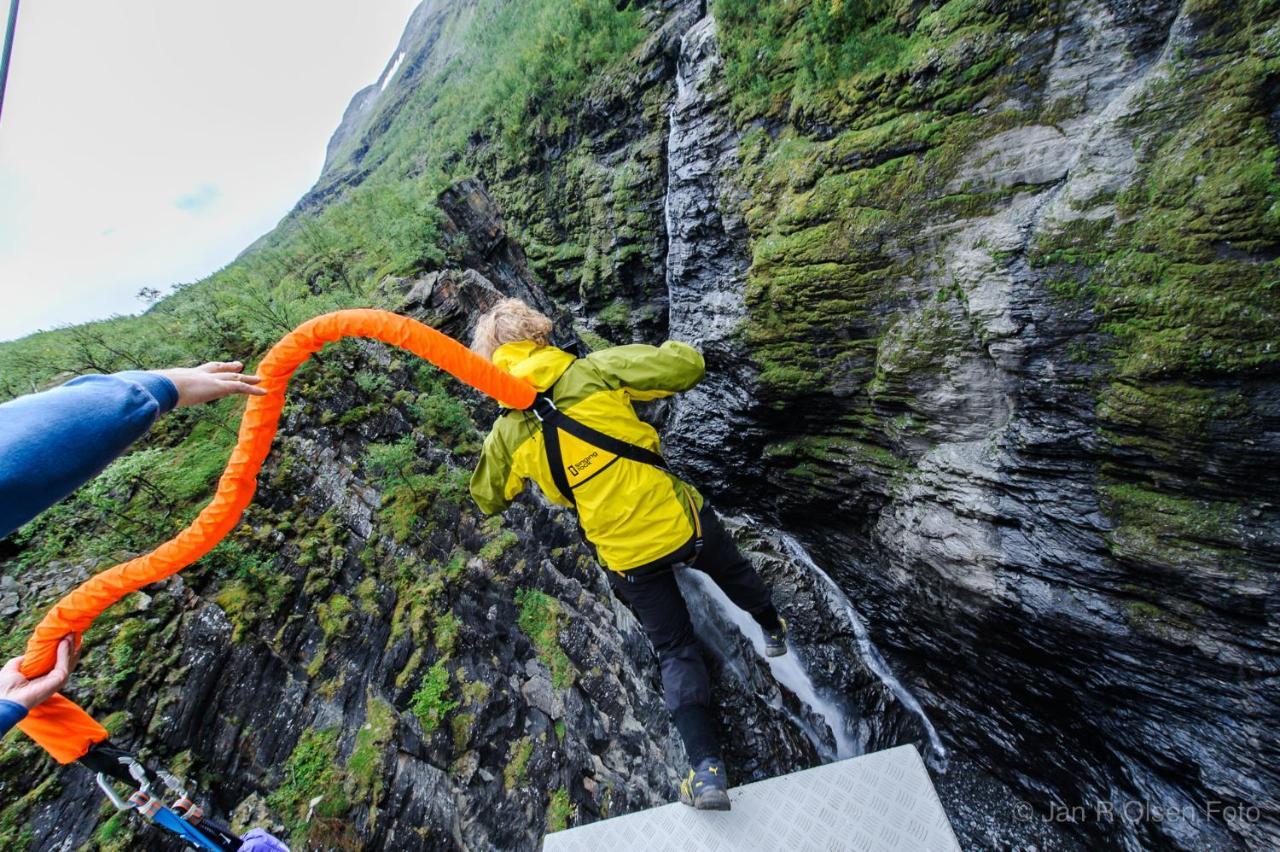 شقة Lyngenfjord,Odins Hus Olderdalen المظهر الخارجي الصورة