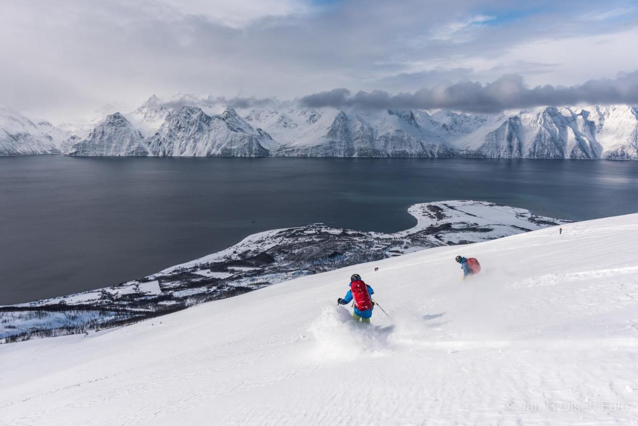 شقة Lyngenfjord,Odins Hus Olderdalen المظهر الخارجي الصورة