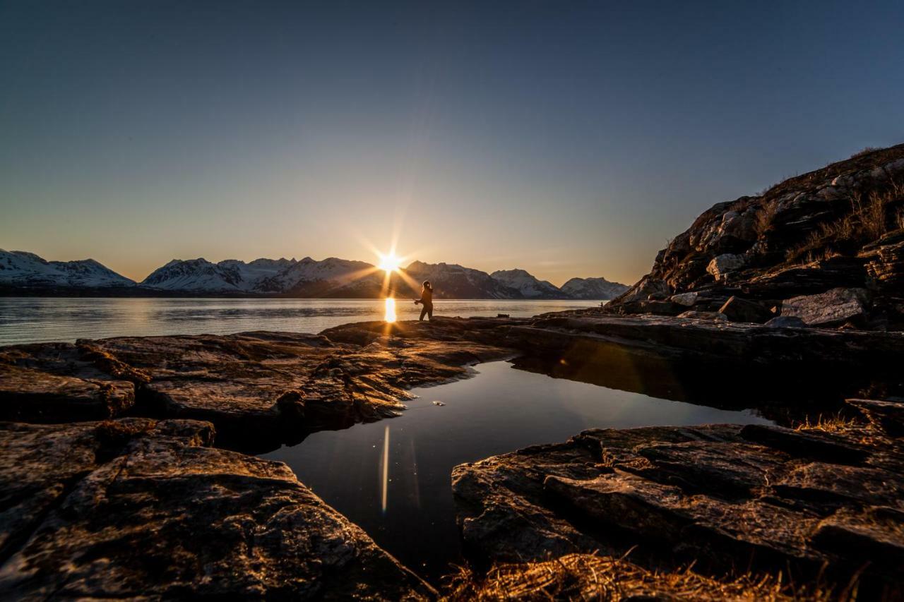 شقة Lyngenfjord,Odins Hus Olderdalen المظهر الخارجي الصورة